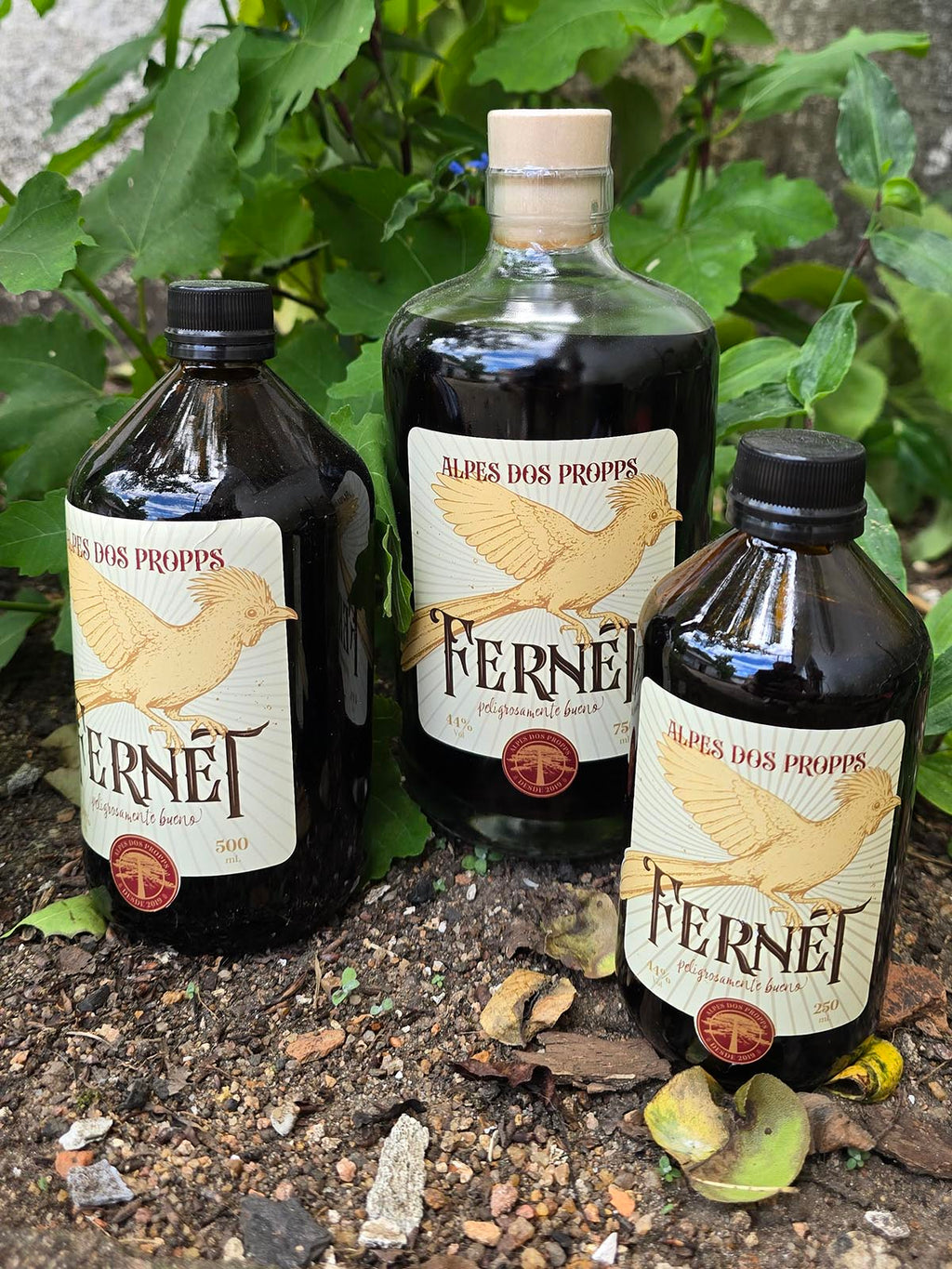 Fernet Artesanal Alpes dos Propps | Licor Amargo Premium 750ml