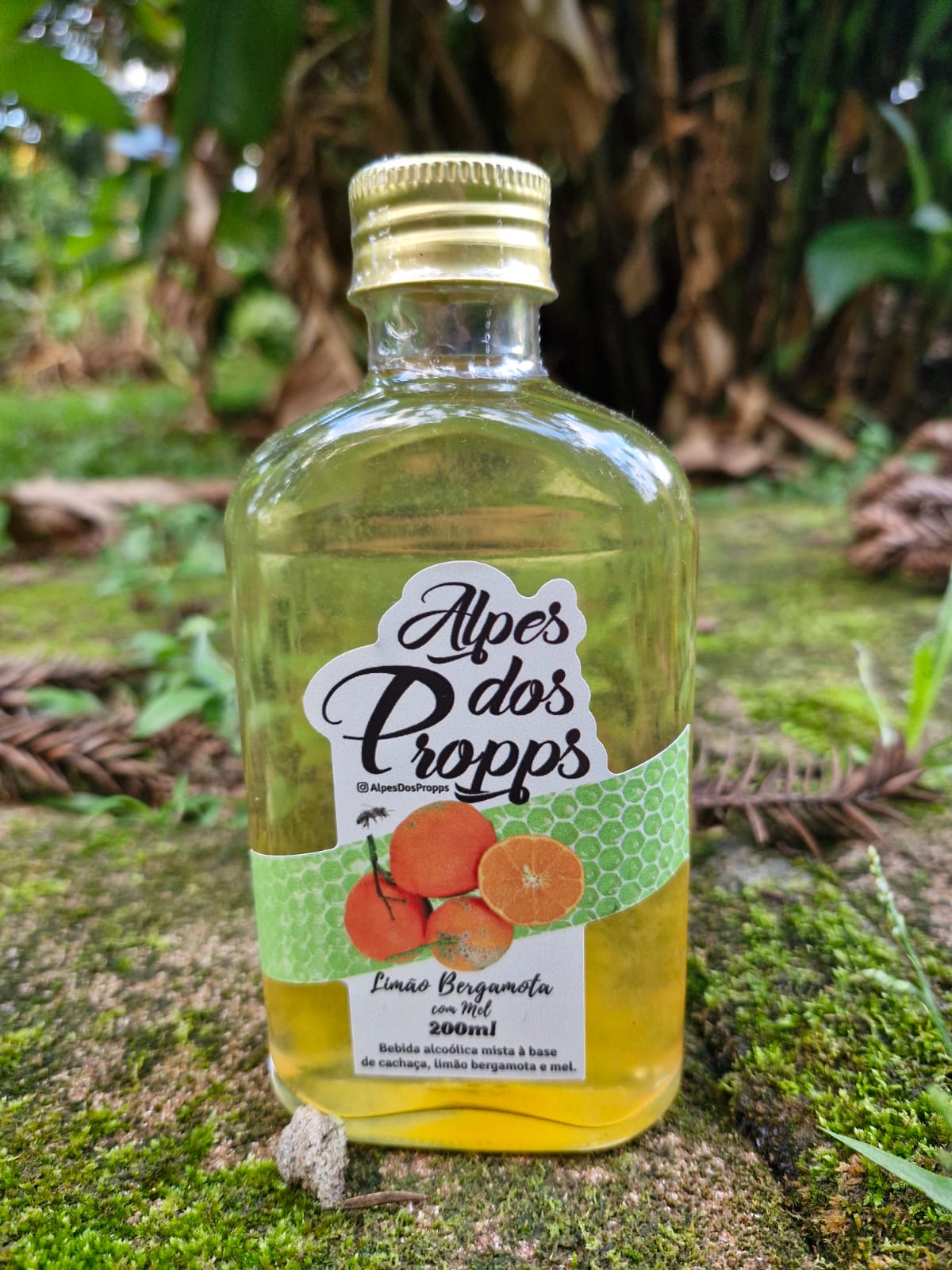 Licor Artesanal de Limão Bergamota