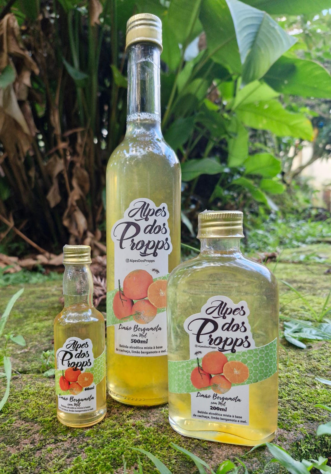 Licor Artesanal de Limão Bergamota