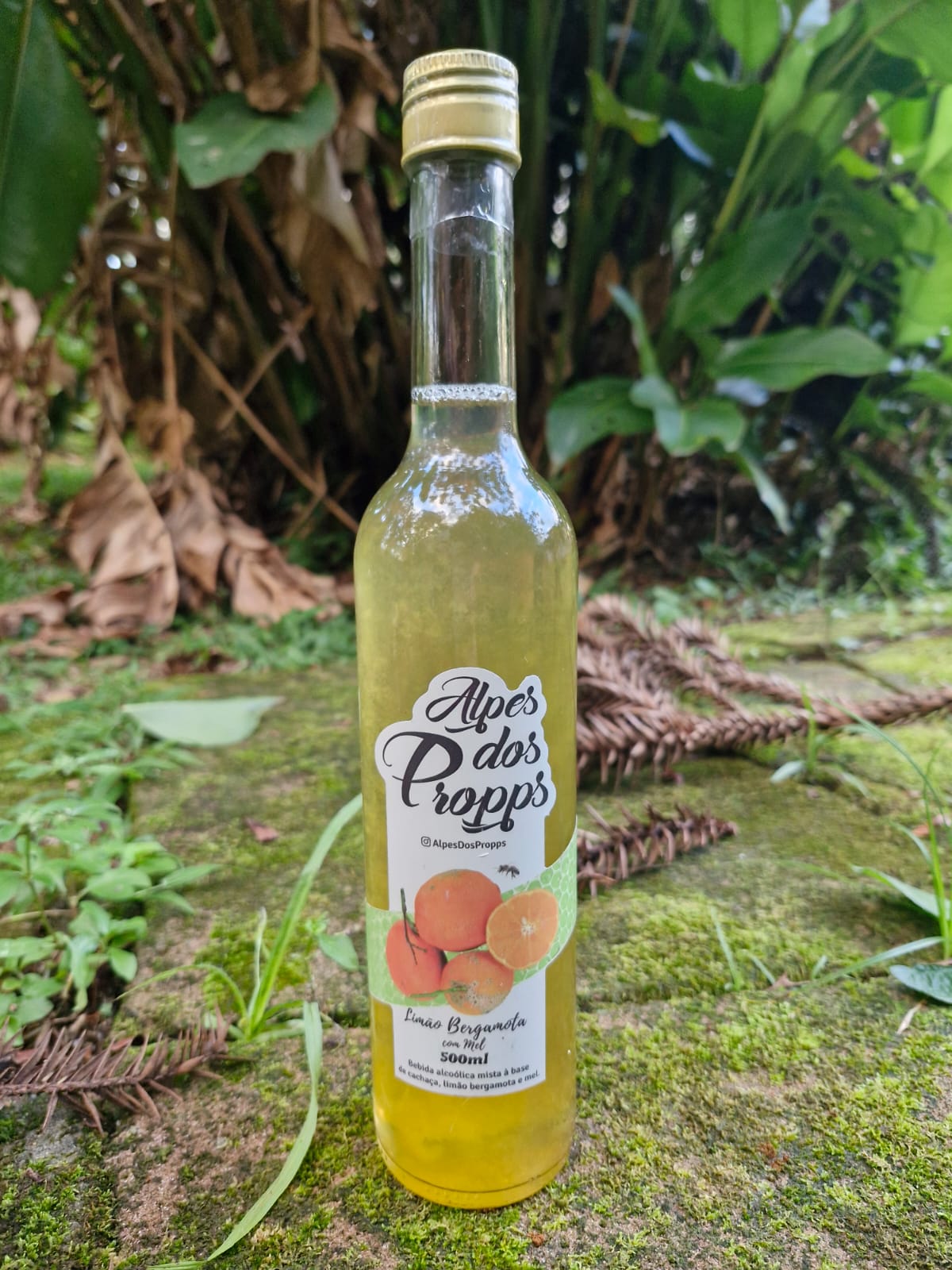 Licor Artesanal de Limão Bergamota