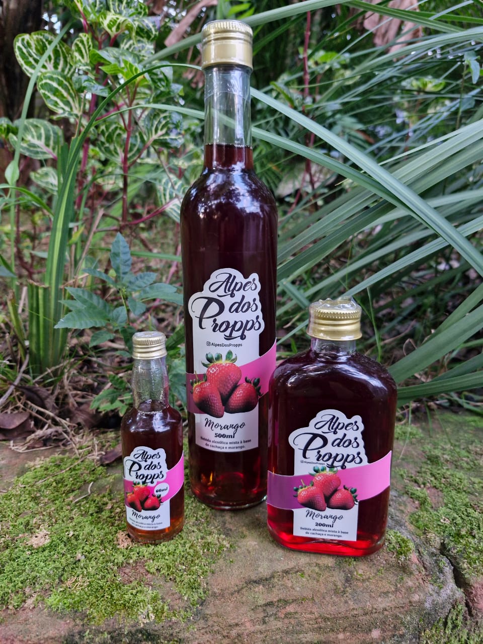 Licor Artesanal de Morango